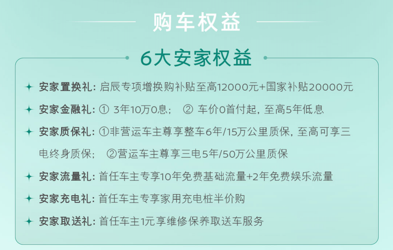 6大平层售1129万起新配色+新车机AG旗舰厅平台一车变N房全新启辰VX(图3)